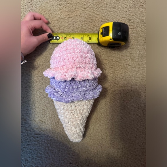 Crochet stuffed ice cream - Picture 4 of 6